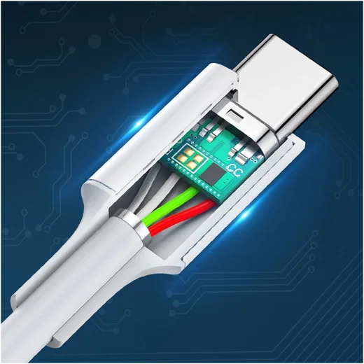 UGREEN USB-C naar USB-C Kabel 60W Data en Oplaadkabel 1.5M Wit afbeelding 5