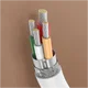 UGREEN USB-C naar USB-C Kabel 60W Data en Oplaadkabel 1.5M Wit afbeelding 6