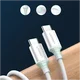 UGREEN USB-C naar USB-C Kabel 60W Data en Oplaadkabel 1.5M Wit afbeelding 7