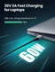 UGREEN Gevlochten USB-C naar USB-C Kabel 60W PD Charge 0,5 Meter Zwart afbeelding 5