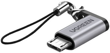 UGREEN USB-C naar Micro-USB Adapter On The Go Converter Grijs