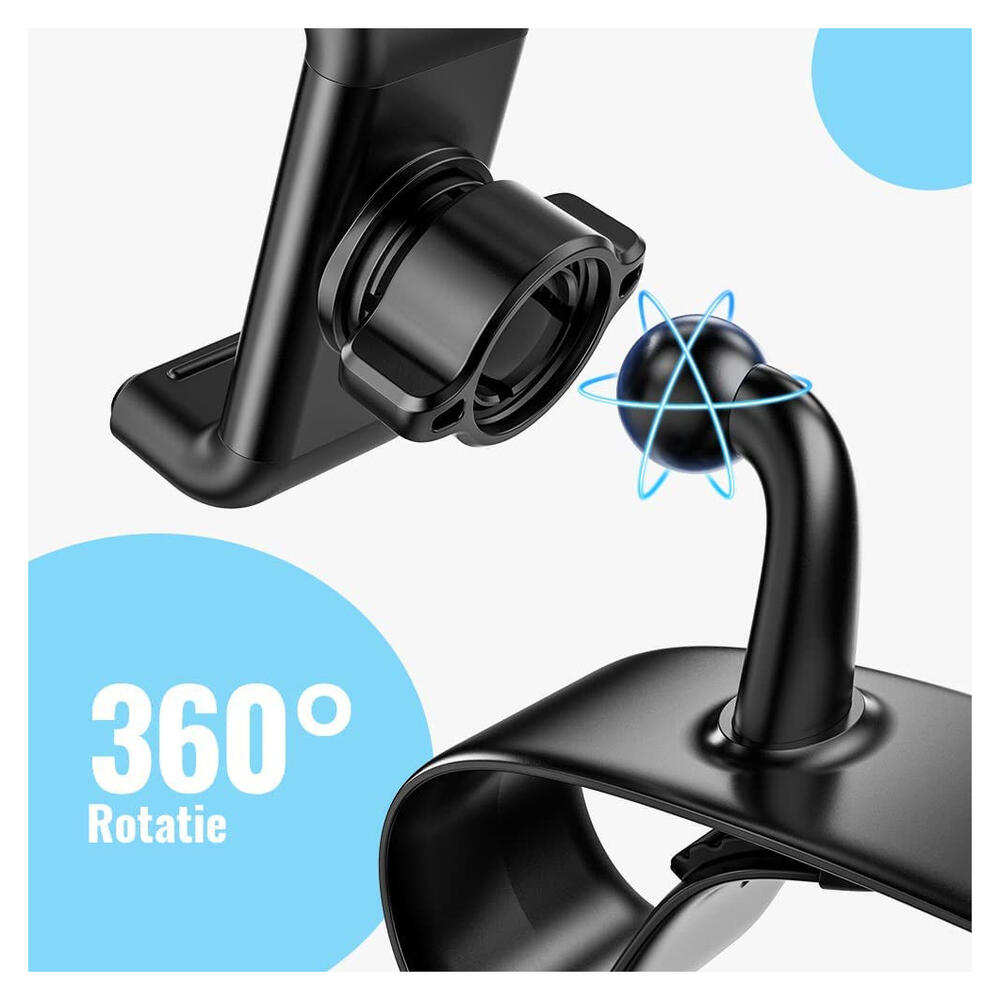 UGREEN Universele 360° Dashboard Autohouder voor Telefoons Zwart afbeelding 2