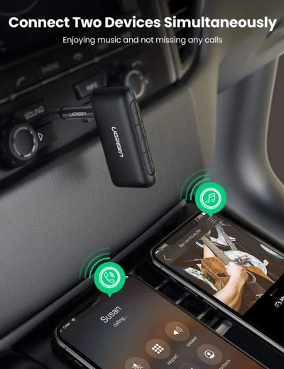 UGREEN Bluetooth Audio Receiver met 3.5MM Jack AUX Aansluiting afbeelding 5