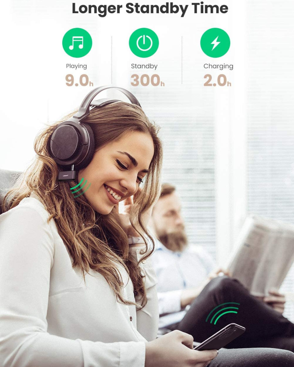 UGREEN Bluetooth Audio Receiver met 3.5MM Jack AUX Aansluiting afbeelding 7