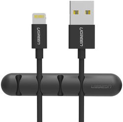 UGREEN Bureau Organizer voor Kabels / Universele Kabelklem Zwart afbeelding