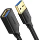 UGREEN USB-A Male naar USB-A Female Verleng Kabel 2 Meter Zwart afbeelding 2