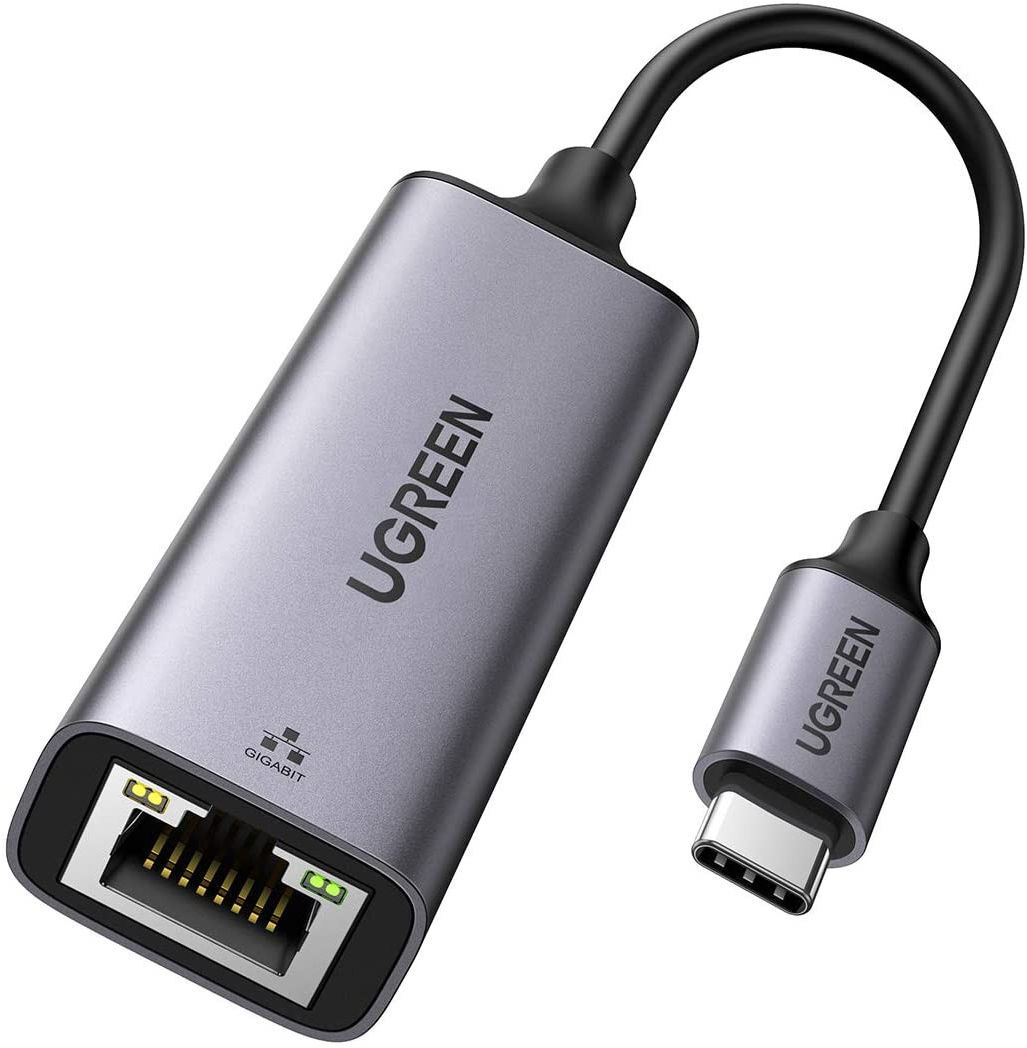 UGREEN USB-C naar Internetkabel Adapter Voor Ethernetingang 1.000 Mbps afbeelding 1