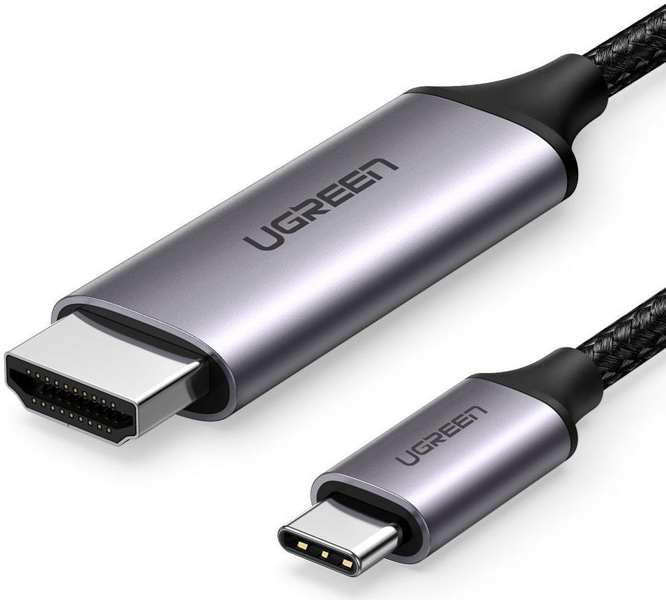 UGREEN USB-C naar HDMI Kabel 4K@60Hz Videokabel 1.5M Zwart afbeelding 1