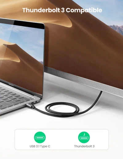 UGREEN USB-C naar HDMI Kabel 4K@60Hz Videokabel 1.5M Zwart afbeelding 6