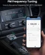 UGREEN Bluetooth FM Transmitter met USB-A / USB-C 30W Autolader Zwart afbeelding 3