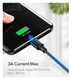 UGREEN USB-A naar USB-C Kabel 3A Fast Charge 1 Meter Wit afbeelding 4
