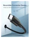 UGREEN USB-A naar USB-C Kabel 3A Fast Charge 1 Meter Wit afbeelding 8