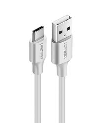 UGREEN USB-A naar USB-C Kabel 2.4A Fast Charge 1.5 Meter Wit afbeelding