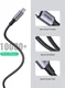 UGREEN Gevlochten USB-A naar USB-C Kabel 3A Fast Charge 2 Meter Zwart afbeelding 8