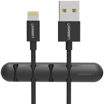 UGREEN Bureau Organizer voor Kabels / Kabelklem 2-Pack Zwart