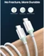 UGREEN USB-C naar USB-C Kabel 3A Fast Charge 0.5 Meter Wit afbeelding 14
