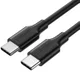 UGREEN USB-C naar USB-C Kabel 60W Fast Charge 1 Meter Zwart afbeelding 1