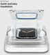 Spigen ProFlex - Apple Watch 7/8/9 41MM Screen Protector + Tray (2-Pack) afbeelding 7
