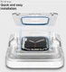 Spigen ProFlex - Apple Watch 7/8/9 45MM Screen Protector + Installatie (2-Pack) afbeelding 7
