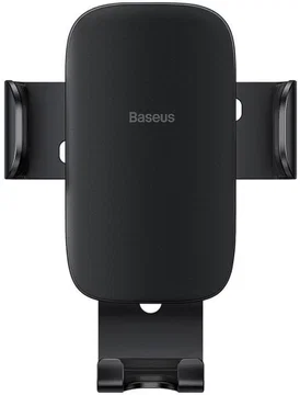 Baseus Metal Age II Gravity Ventilatierooster Telefoonhouder Zwart