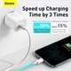 Baseus Snellader 20W PD + USB-C naar Apple Lightning Kabel 1M Zwart afbeelding 3