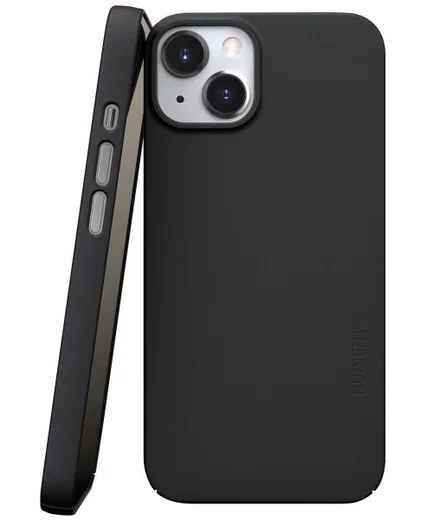 Nudient Thin Case V3 Apple iPhone 13 Hoesje met MagSafe Zwart afbeelding 1