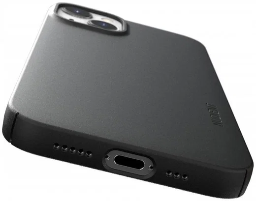 Nudient Thin Case V3 Apple iPhone 13 Hoesje met MagSafe Zwart afbeelding 12