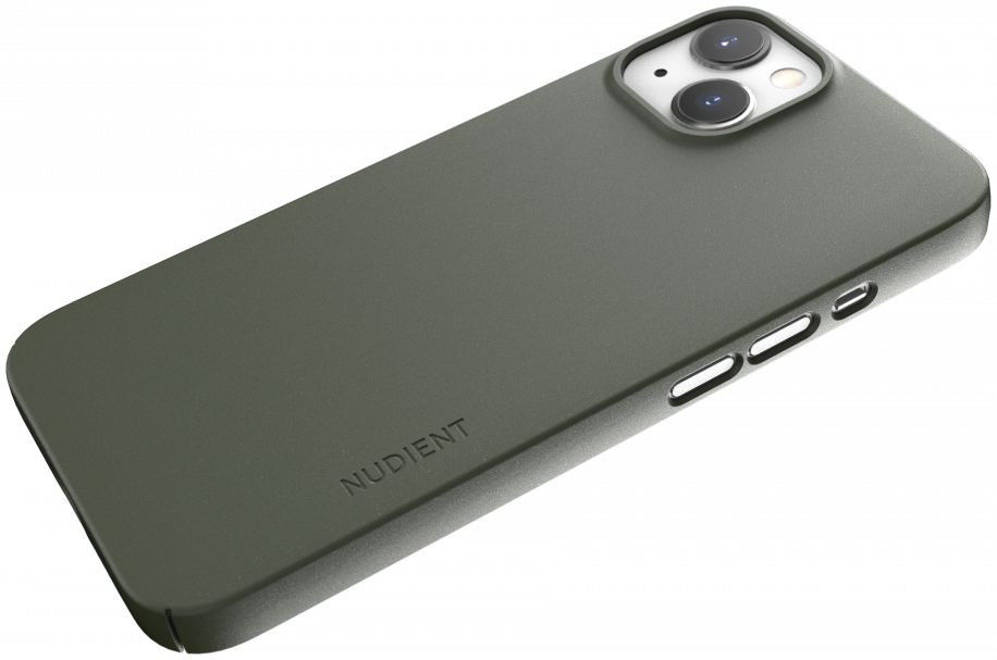 Nudient Thin Case V3 Apple iPhone 13 Hoesje met MagSafe Groen afbeelding 7