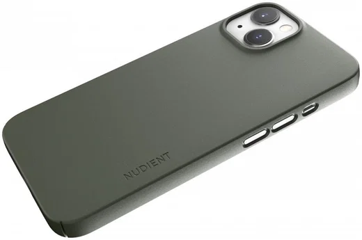 Nudient Thin Case V3 Apple iPhone 13 Hoesje met MagSafe Groen afbeelding 7