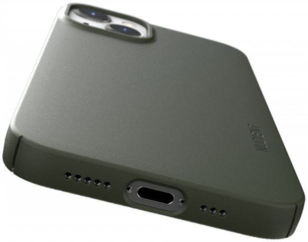Nudient Thin Case V3 Apple iPhone 13 Hoesje met MagSafe Groen afbeelding 8