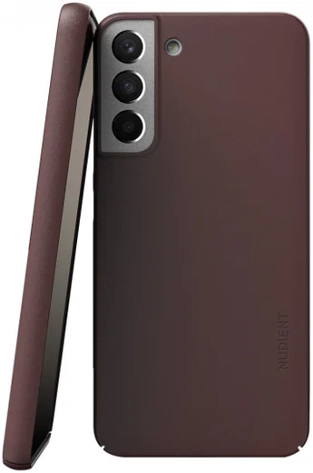 Nudient Thin Case V3 Samsung Galaxy S22 Plus Hoesje Back Cover Rood afbeelding 1