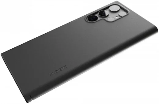 Nudient Thin Case V3 Samsung Galaxy S22 Ultra Hoesje Back Cover Zwart afbeelding 14