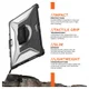 Urban Armor Gear Plasma Microsoft Surface Pro 8 Hoes met Schouderband afbeelding 9