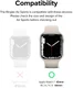 Ringke Air Sports Apple Watch 45MM / 44MM Hoesje TPU Blauw afbeelding 10