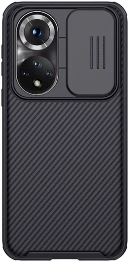 Nillkin CamShield Honor 50 Hoesje met Camera Slider Back Cover Zwart afbeelding 1