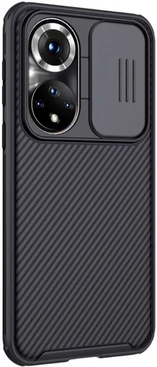 Nillkin CamShield Honor 50 Hoesje met Camera Slider Back Cover Zwart afbeelding 14