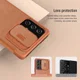 Nillkin Qin Samsung Galaxy A53 Hoesje Book Case Camera Slider Zwart afbeelding 5