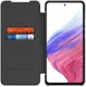 Nillkin Qin Samsung Galaxy A53 Hoesje Book Case Camera Slider Zwart afbeelding 1