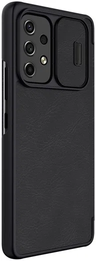 Nillkin Qin Samsung Galaxy A53 Hoesje Book Case Camera Slider Zwart afbeelding 16
