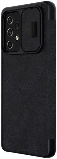 Nillkin Qin Samsung Galaxy A53 Hoesje Book Case Camera Slider Zwart afbeelding 15