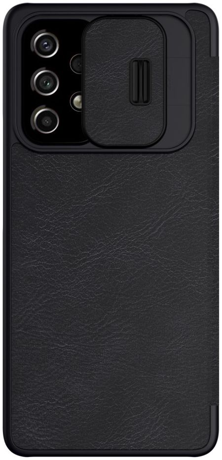 Nillkin Qin Samsung Galaxy A53 Hoesje Book Case Camera Slider Zwart afbeelding 4