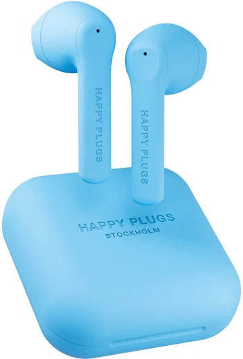 Happy Plugs Air 1 Go Draadloze Bluetooth Oordopjes Blauw afbeelding 1