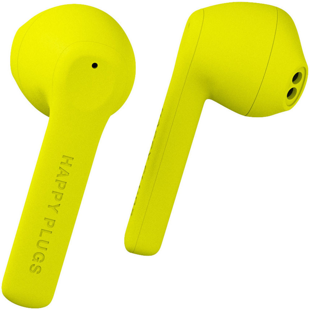 Happy Plugs Air 1 Go Draadloze Bluetooth Oordopjes Geel afbeelding 2