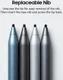 Adonit Neo Duo Stylus Pen Herlaadbaar met Native Palm Rejection Zwart afbeelding 10