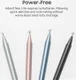 Adonit Neo Lite Nauwkeurige Stylus Pen Universeel Zilver afbeelding 8