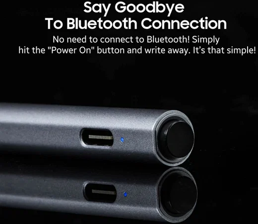 Adonit Neo iPad Stylus Pen Herlaadbaar Native Palm Rejection Zilver afbeelding 5