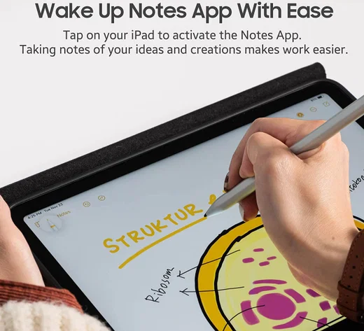 Adonit Neo iPad Stylus Pen Herlaadbaar Native Palm Rejection Zilver afbeelding 6