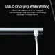 Adonit Neo iPad Stylus Pen Herlaadbaar Native Palm Rejection Zilver afbeelding 10