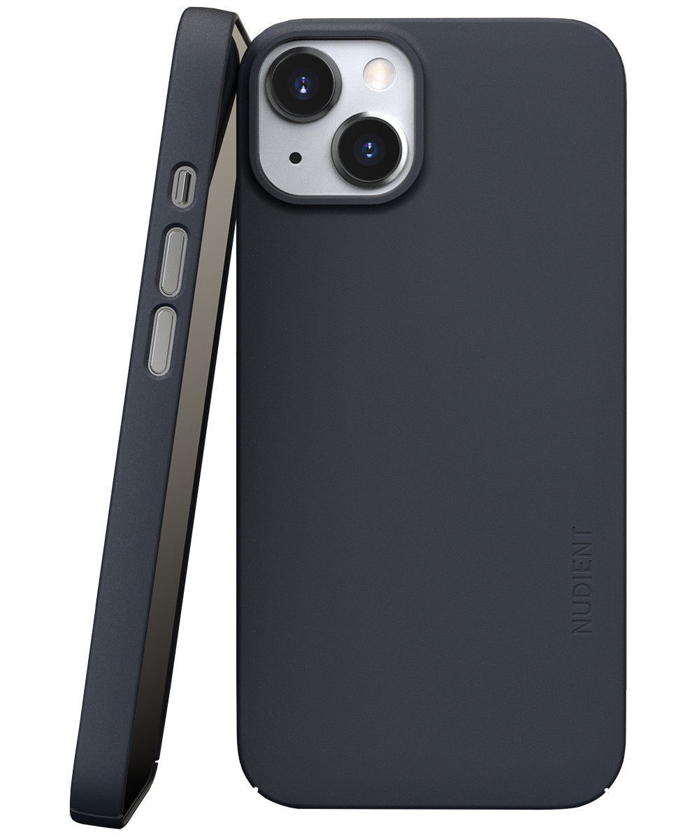 Nudient Thin Case V3 Apple iPhone 13 Hoesje met MagSafe Blauw afbeelding 1