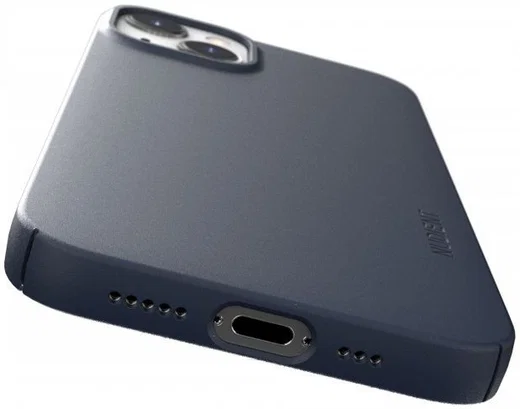 Nudient Thin Case V3 Apple iPhone 13 Hoesje met MagSafe Blauw afbeelding 12
